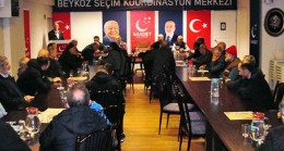 SP Beykoz İlçe Teşkilatı İlçe Merkezinde Bayramlaştı