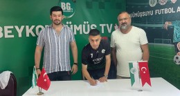 GÜMÜŞSUYUSPOR SİFTAHI YUSUF BİNİCİ İLE YAPTI