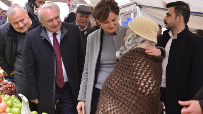 CANAN KAFTANCIOĞLU’NDAN COŞKUN TOSUN’A DESTEK