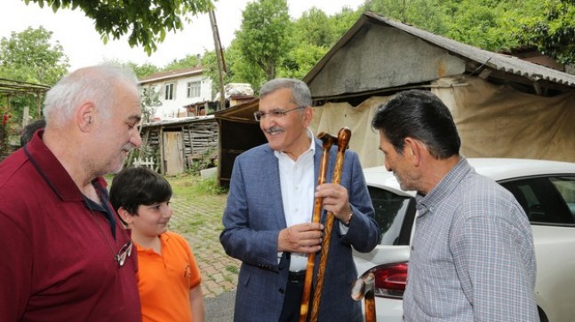 Başkan Murat Aydın Beykoz’daki Baston Sanatını Yerinde İnceledi