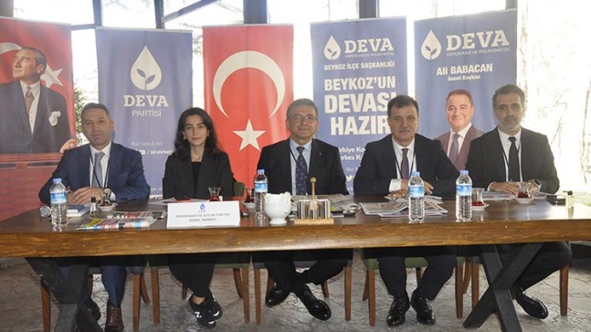 Deva Partisi, Beykoz Muhtarları ve STK’larla Buluştu