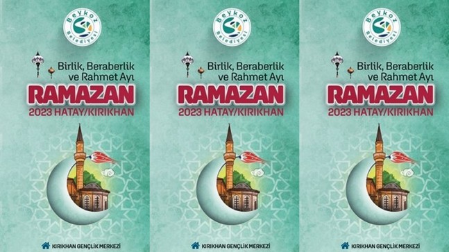 BEYKOZ BELEDİYESİNİN RAMAZAN AYI ETKİNLİK TAKVİMİ