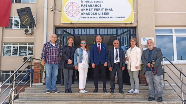 Ferit İnal Lisesi Mezunlar Derneği Okul Müdürünü Ziyaret Etti