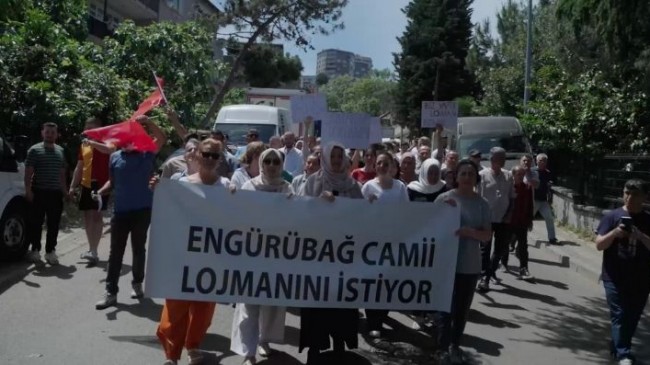 Beykoz Çubuklu’da işgal protestosu