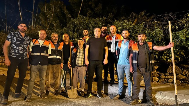 İBB Beykoz’da asfalt çalışması başlattı