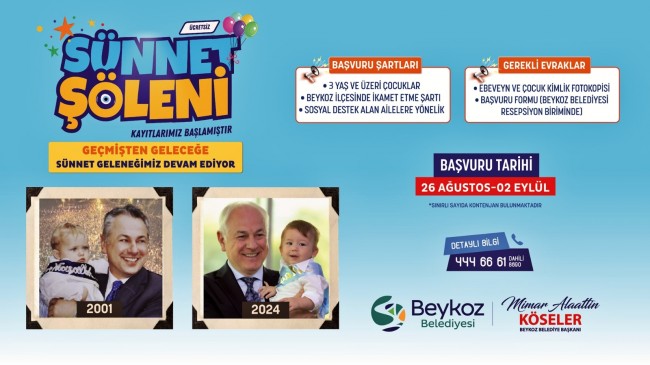 Beykoz’da geleneksel toplu sünnet kayıtları başladı