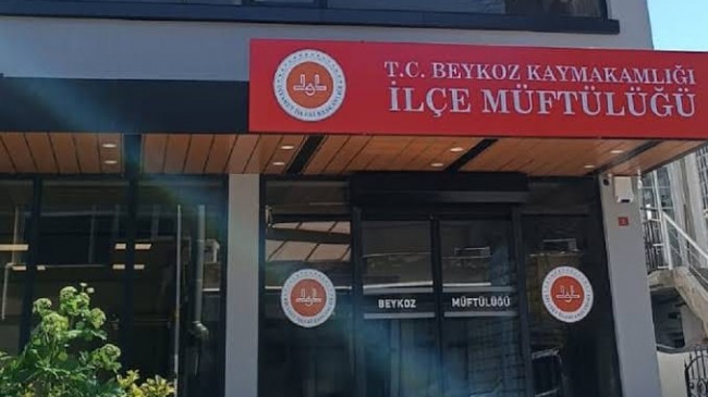 Hasanoğlu Beykoz Müftülük tabelasına açıklık getirdi